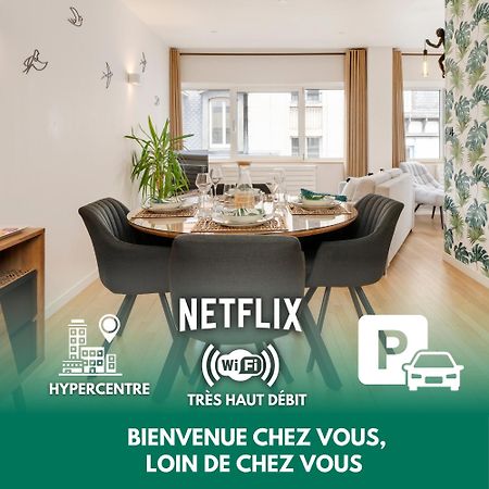 Chaleureux, Lumineux Et Confortable F2 Renove En Plein Coeur De น็องซี ภายนอก รูปภาพ