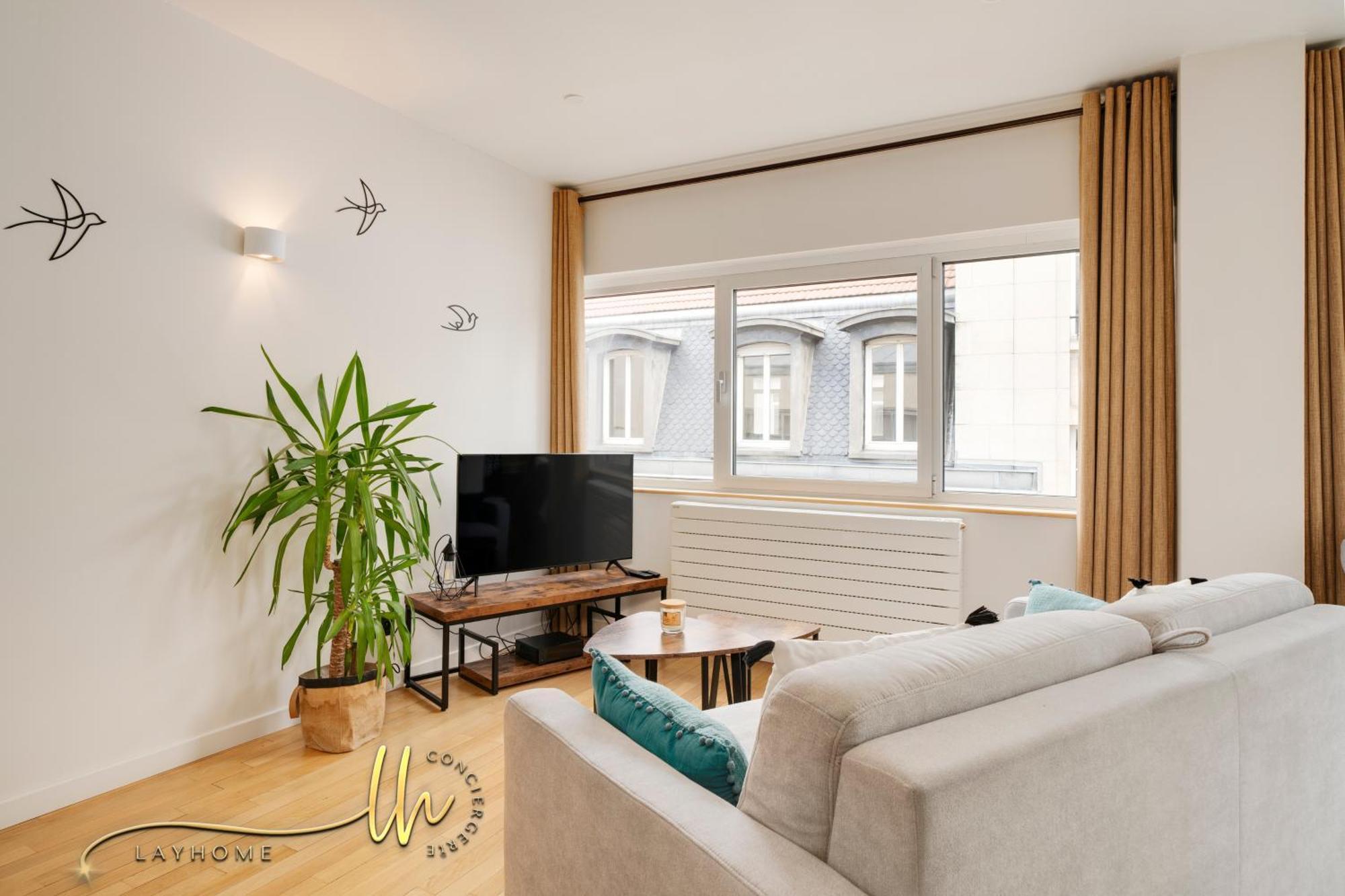 Chaleureux, Lumineux Et Confortable F2 Renove En Plein Coeur De น็องซี ภายนอก รูปภาพ