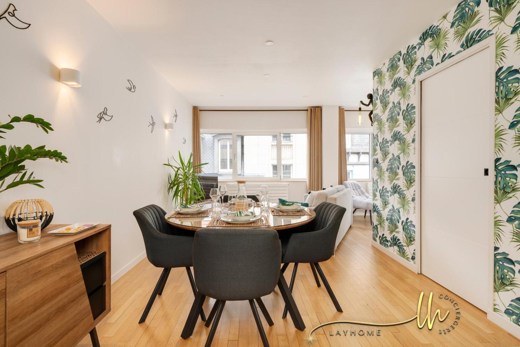 Chaleureux, Lumineux Et Confortable F2 Renove En Plein Coeur De น็องซี ภายนอก รูปภาพ