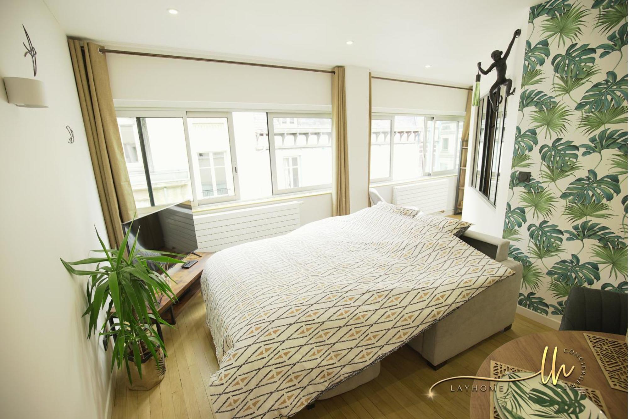 Chaleureux, Lumineux Et Confortable F2 Renove En Plein Coeur De น็องซี ภายนอก รูปภาพ
